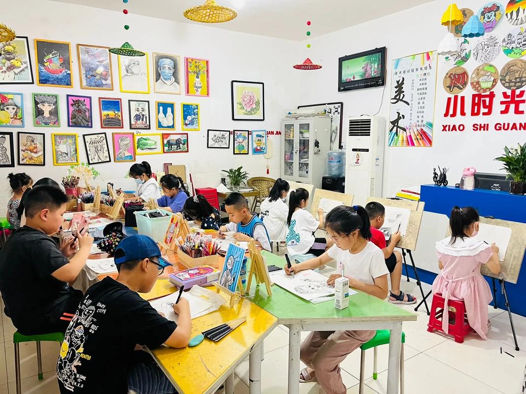 小画笔里的大世界——小时光美术培训班课堂分享